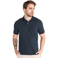 Tommy Hilfiger Polo Koszulka Niebieski. Niebieskie podkoszulki męskie TOMMY HILFIGER, s, z nadrukiem, z bawełny, bez rękawów. Za 430,95 zł.