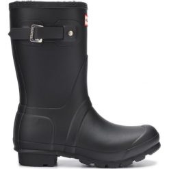 Hunter Kalosze Czarny. Czarne kalosze damskie Hunter, z materiału. Za 576,95 zł.