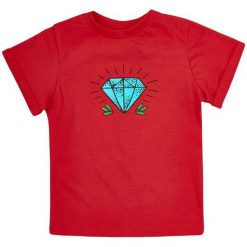 Garnamama Koszulka Chłopięca 116 Czerwony. Czerwone t-shirty chłopięce marki Garnamama, z bawełny. W wyprzedaży za 22,00 zł.