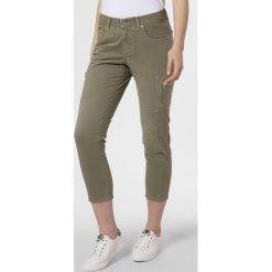 Angels - Jeansy damskie – Ornella Cargo, zielony. Zielone jeansy damskie Angels. Za 449,95 zł.