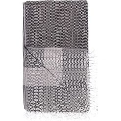 Chusty damskie: Chusta hammam w kolorze antracytowo-szarym – 180 x 95 cm