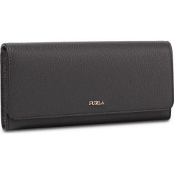 Duży Portfel Damski FURLA - Babylon 1034178 P PU02 HSF Asphalto g. Szare portfele damskie Furla, bez wzorów, ze skóry. Za 689,00 zł.