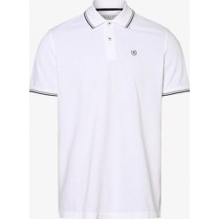 Bugatti - Męska koszulka polo, biały. Białe koszulki męskie Bugatti, m, bez wzorów, z materiału, polo, bez rękawów. Za 179,95 zł.