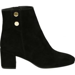 Botki - 5255271B NERO. Czarne botki damskie zamszowe marki Venezia. Za 399,00 zł.