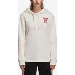 Adidas Originals Bluza Biały. Białe bluzy damskie adidas Originals, s, bez wzorów, z bawełny, bez rękawów, bez kaptura. Za 369,95 zł.