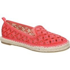 Espadryle ażurowe Casu 051-1. Różowe espadryle damskie marki Casu, w ażurowe wzory. Za 59,99 zł.