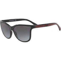 Emporio Armani - Okulary EA4112. Czarne okulary przeciwsłoneczne damskie marki Emporio Armani. Za 469,90 zł.