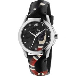 ZEGAREK GUCCI Le Marche des Merveilles YA1264007. Czarne zegarki męskie marki GUCCI, ze stali. Za 3560,00 zł.