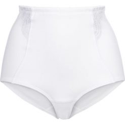 Figi wyszczuplające "panty" Level 3 bonprix biały. Białe majtki damskie wyszczuplające bonprix. Za 54,99 zł.