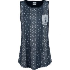 Topy damskie: Harry Potter Deathly Hallows Top damski czarny