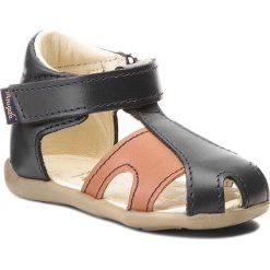 Sandały MRUGAŁA - Mimi 1111/8-73 Blu. Pomarańczowe sandały chłopięce Mrugała, ze skóry. W wyprzedaży za 139,00 zł.