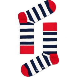 Happy Socks - Skarpetki Stripe. Szare bez kategorii marki Happy Socks, z elastanu. Za 34,90 zł.