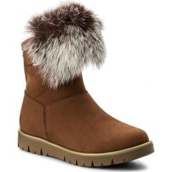 Kozaki dziewczęce: Kozaki BARTEK – 24406/SZ-1LS Jasny Brąz