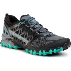 Buty LA SPORTIVA - Bushido II 36T903615 Slate/Aqua. Czarne buty sportowe damskie La Sportiva, bez wzorów, z tworzywa sztucznego, sportowe, do biegania. W wyprzedaży za 539,00 zł.