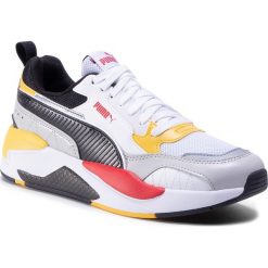 Sneakersy PUMA - X-Ray 2 Square 373108 10 White/Red/Super Lemon. Czerwone sneakersy męskie Puma, na co dzień, bez wzorów, ze skóry ekologicznej, klasyczne, bez zapięcia. Za 369,99 zł.