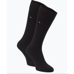 Tommy Hilfiger - Skarpety męskie pakowane po 2 szt., czarny. Czarne skarpetki męskie TOMMY HILFIGER, bez wzorów, z bawełny. Za 59,95 zł.