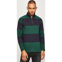 Izod - Bluza. Bluzy męskie IZOD, s, bez wzorów, z bawełny, bez kołnierzyka, z krótkim rękawem, krótkie, bez kaptura. W wyprzedaży za 139,90 zł.