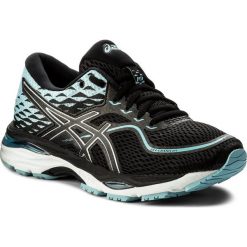 Buty ASICS - Gel-Cumulus 19 T7B8N Black/Porcelain Blue/White 9014. Niebieskie buty damskie do biegania marki Asics, z tworzywa sztucznego. W wyprzedaży za 389,00 zł.