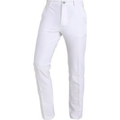 Chinosy męskie: adidas Golf ULTIMATE 3STRIPES PANT TAPERED FIT Spodnie materiałowe white