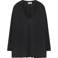 Koszulka w kolorze antracytowym. Szare koszulki damskie American Vintage, l, bez wzorów, z okrągłym kołnierzem, bez rękawów. W wyprzedaży za 129,95 zł.