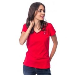 Heavy Tools T-shirt damski Mekko W18-183 Lipstick (rozmiar XS). Koszulki damskie Heavy Tools, na co dzień, xs, bez wzorów, bez kołnierzyka, bez rękawów. W wyprzedaży za 56,00 zł.