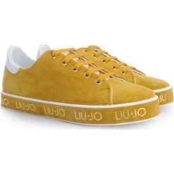 Liu-Jo Sneakersy "Jess". Trampki i tenisówki damskie Liu Jo, bez wzorów, ze skóry, bez zapięcia. Za 349,00 zł.