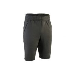 Spodenki długie 520 slim. Brązowe bermudy męskie DOMYOS. Za 64,99 zł.