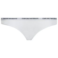 Figi klasyczne Emporio Armani Underwear 162428 CC317 00010. Białe figi damskie Emporio Armani Underwear, s, bez wzorów. W wyprzedaży za 79,00 zł.