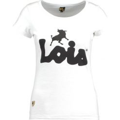 T-shirty damskie: LOIS Jeans CAMISETA LOGO Tshirt z nadrukiem white/black