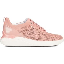 Geox - Buty. Pomarańczowe buty sportowe damskie Geox, ze skóry, sportowe. W wyprzedaży za 299,90 zł.