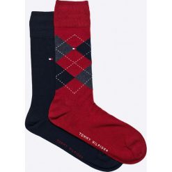 Tommy Hilfiger - Skarpety (2-pack). Czarne skarpetki męskie marki TOMMY HILFIGER, z bawełny. Za 54,90 zł.