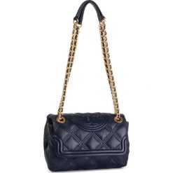 Torebka TORY BURCH - 58102 Royal Navy. Niebieskie torebki klasyczne damskie Tory Burch, bez wzorów, ze skóry, klasyczne, bez dodatków. Za 2039,00 zł.