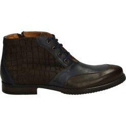 Botki męskie - 235 P BLU-TDM. Niebieskie botki męskie marki Venezia, z gumy. Za 259,00 zł.