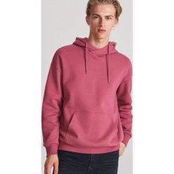 Gładka bluza z kapturem - Fioletowy. Fioletowe bluzy męskie Reserved, s, bez wzorów, z kapturem, bez rękawów, z kapturem. Za 89,99 zł.