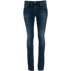 Pepe Jeans jeansy damskie Victoria 28/34 ciemny niebieski. Niebieskie jeansy damskie Pepe Jeans, z jeansu. Za 459,00 zł.