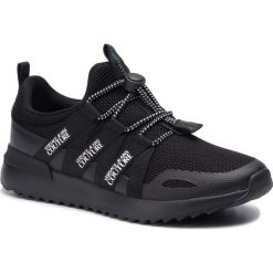 Sneakersy VERSACE JEANS COUTURE - E0YUBSG3 71215 M60. Czarne sneakersy męskie Versace Jeans Couture, na co dzień, bez wzorów, z jeansu, klasyczne, bez zapięcia. Za 549,00 zł.