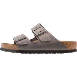 Birkenstock ARIZONA Kapcie iron. Szare kapcie męskie marki Birkenstock, z materiału. Za 399,00 zł.