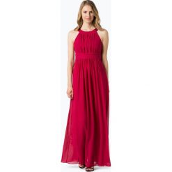 Marie Lund - Damska sukienka wieczorowa, czerwony. Czerwone sukienki damskie Marie Lund, bez wzorów, z szyfonu, eleganckie, bez kołnierzyka, bez rękawów. Za 649,95 zł.