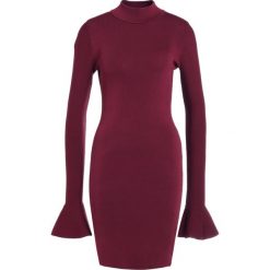 MICHAEL Michael Kors BELL Sukienka etui merlot. Czerwone sukienki dzianinowe marki MICHAEL Michael Kors, xl. W wyprzedaży za 474,50 zł.