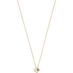 RABAT Naszyjnik - złoto żółte 585, Diament 0,01ct. Żółte naszyjniki męskie marki W.KRUK, z diamentem, złote. W wyprzedaży za 409,00 zł.