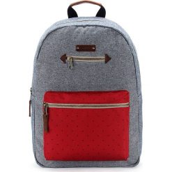 Plecak w kolorze szaro-czerwonym - 30 x 41 x 13 cm. Czerwone plecaki męskie marki G.ride, z tkaniny. W wyprzedaży za 108,95 zł.