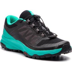 Buty SALOMON - Xa Discovery W 406788 20 W0 Black/Atlantis/Magnet. Czarne buty sportowe damskie Salomon, bez wzorów, z tworzywa sztucznego, sportowe, do biegania. W wyprzedaży za 379,00 zł.