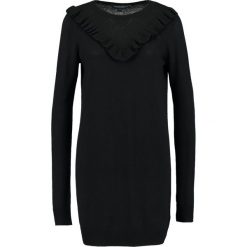 Swetry klasyczne damskie: Dorothy Perkins Tall FRILL YOKE Sweter black