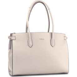 Torebka FURLA - Pin 924551 B BLS0 OAS Vaniglia d. Brązowe torebki klasyczne damskie Furla, bez wzorów, ze skóry, klasyczne, na ramię, duże, bez dodatków. Za 1179,00 zł.