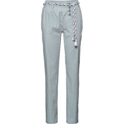 Spodnie chino bonprix szary stalowy - szary w kropki. Szare chinosy damskie bonprix, w kropki. Za 59,99 zł.