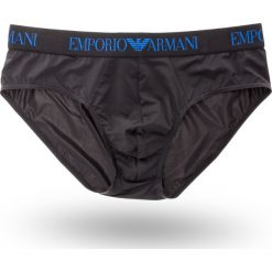 KĄPIELÓWKI Emporio Armani. Czarne kąpielówki męskie m, z materiału. Za 179,00 zł.