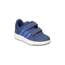 Buty Dziecko adidas EE9000. Niebieskie trampki dziewczęce Adidas, bez wzorów, bez zapięcia. Za 151,99 zł.