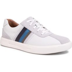 Sneakersy CLARKS - Un Costa Band 261505507 White Combi. Białe sneakersy męskie Clarks, bez zapięcia. W wyprzedaży za 299,00 zł.