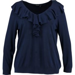 Swetry klasyczne damskie: Lauren Ralph Lauren Woman Sweter navy
