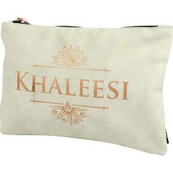 Gra o Tron Khaleesi Kosmetyczka wielokolorowy. Szare kosmetyczki damskie marki Gra o Tron, z nadrukiem. Za 99,90 zł.